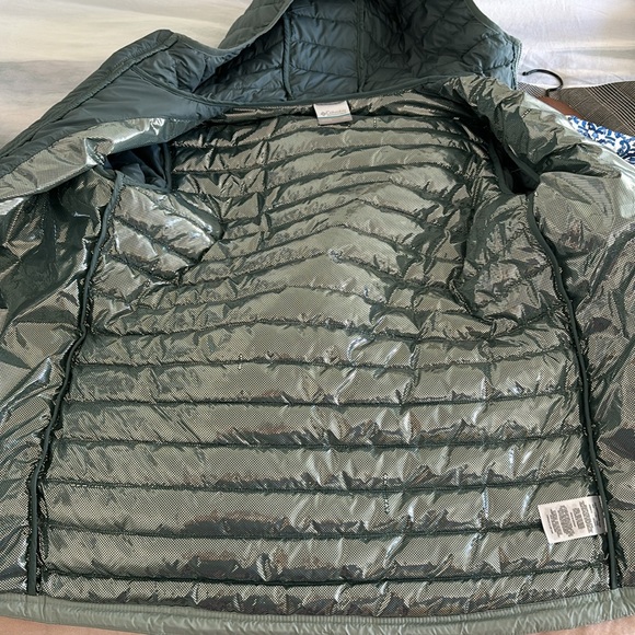 Columbia Insulated Omni Heat Hooded Jacket size small - Picture 8 of 9
